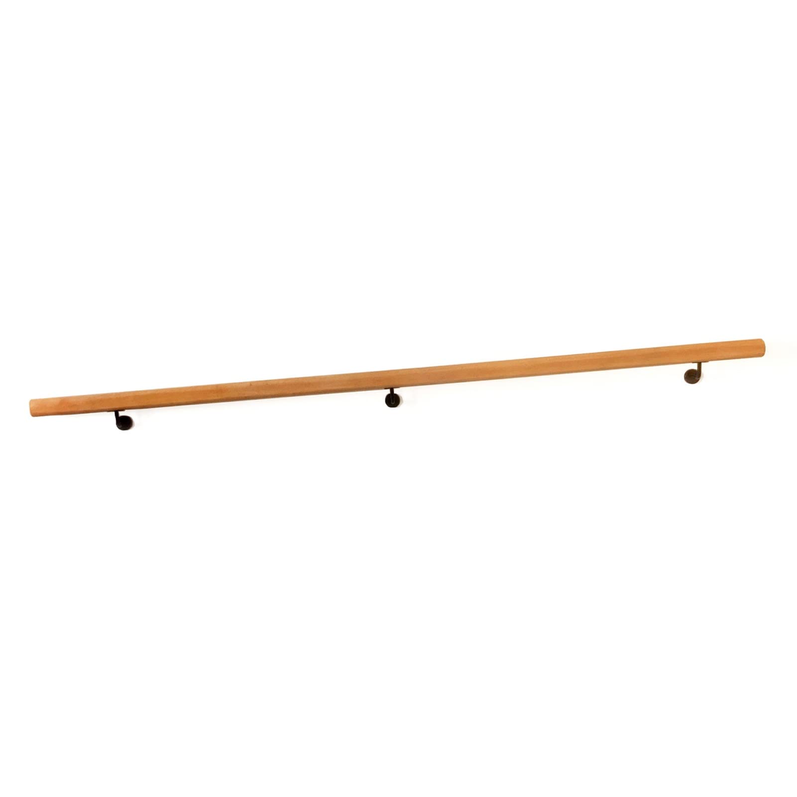 Rampe de sécurité en bois pour escalier intérieur et couloir de maison familiale