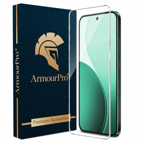 Image of ArmourPro 3D Borderless Tempered Glass for Oppo Reno 14 and Oppo Reno 13, HD Clear Curved Edge to Edge Screen Protector, 9H Hardness, Oleophobic Coating, Case Friendly | Pack of 1