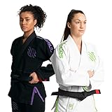 Sanabul Women's Essential Brazilian Jiu Jitsu Gi (White, W3)