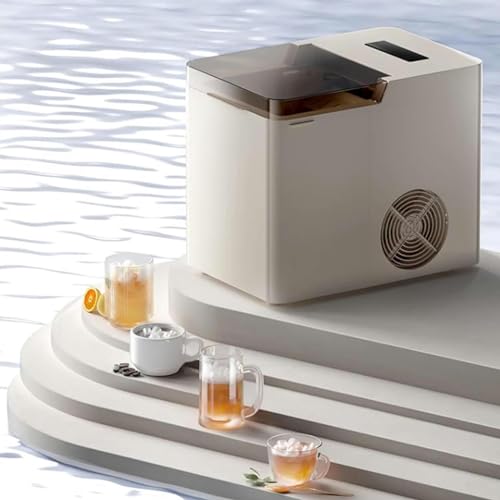 Máquina para hacer hielo de mostrador portátil 30lb/24h miniatura 1