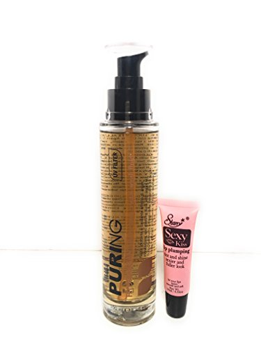Maxima Nook Magic Argan Oil Shampoo 33.8 Oz, Magic Pak (Mask) 33.8 Oz, Magic Absolute One Leave-In Spray 8.45 Oz, Mx Hydraargan Crystal Serum 3.38 Oz -Free Starry Sexy Kiss Lip Plumping Gloss 10 Ml #TOP7