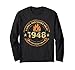 I Grill E Fumo Carne Dal 1948 - 74° Compleanno Maglia a Manica