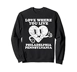 Photo Gallery retrò vintage philadelphia pennsylvania amante felpa Photo Gallery retrò vintage philadelphia pennsylvania amante felpa