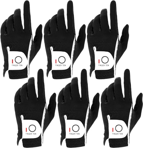 FINGER TEN 6-Pack Golf Glove