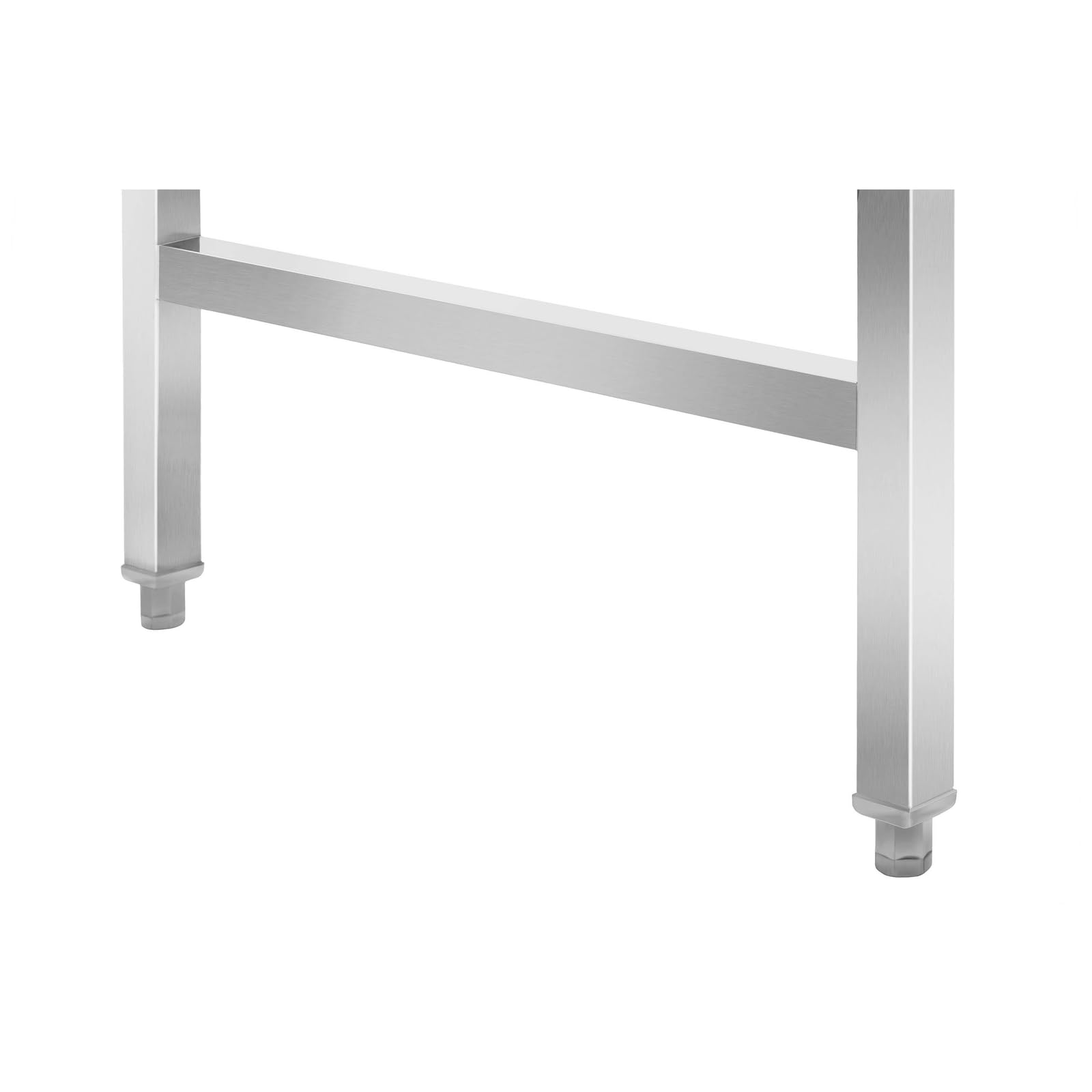 Royal Catering RCAT-120K Mesa Plegable de Acero Inoxidable Mesa de Trabajo (60,00 x 120,00 x 90,50 cm, Capacidad de Carga 210 kg, Altura Ajustable 10 mm)