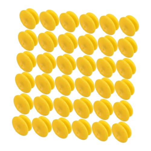 Gogogmee 100個防滑シューズ用アイスクレートスパイク 軽量耐久 屋外用 アイゼン 男女兼用 ハイキング登山雪道対応 黄色