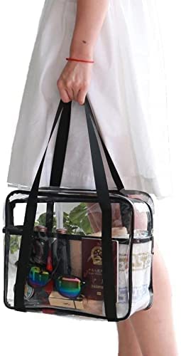 Louise Maelys Travel Clear Makeup Handbag Large Toiletry Cosmetic Organizer Bag Waterproof4