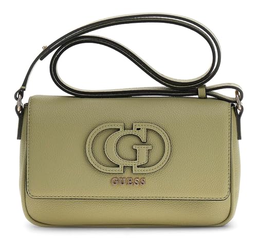 Sac à épaule Guess Isola, l'accessoire kaki idéal du bureau aux sorties
