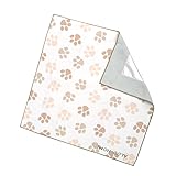 aloe-homeくっつくクロスくつっくタオル 超便利風呂敷 化粧品弁当箱カメラIPADなど包む 吸水 保温 50*50cmカメラ保護 レンズ保護 IPAD保護 化粧品収納 風呂敷 ペタペタ布 マジッククロス (モフモフ保冷シール付き)