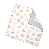 aloe-homeくっつくクロスくつっくタオル 超便利風呂敷 化粧品弁当箱カメラIPADなど包む 吸水 保温 50*50cmカメラ保護 レンズ保護 IPAD保護 化粧品収納 風呂敷 ペタペタ布 マジッククロス (モフモフ保冷シール付き)