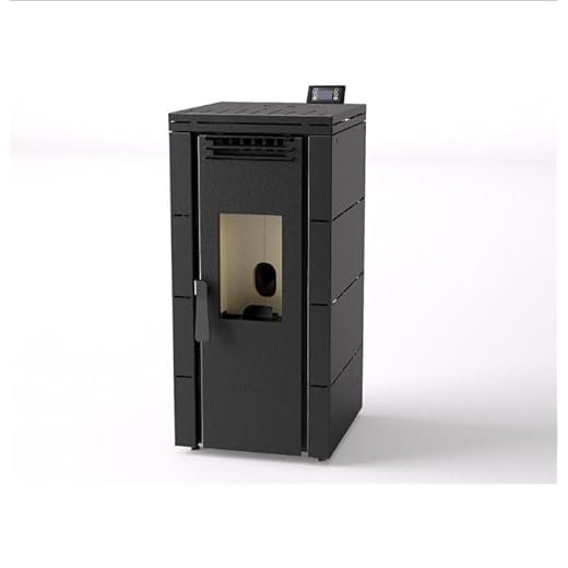 BRICOSOL ESTUFAS PELLETS FM MODELO BP-100 NEGRO