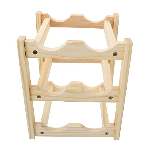 Soporte para Botellas de Vino en Madera miniatura 1