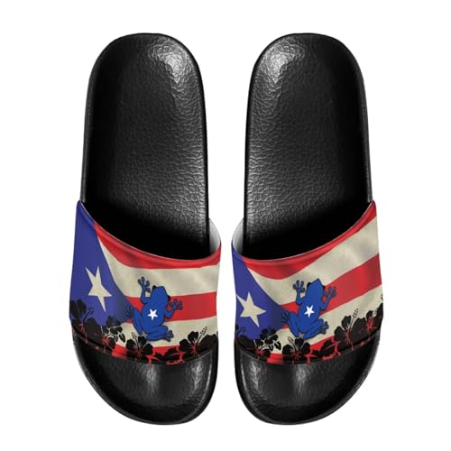 Men's Bathroom Non Slip Shower Slides Indoor Home Slipper Outdoor Garden Beach Sandals SizeUS 5-142