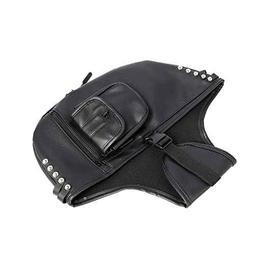H RUO Funda de Cuero Sintético para Protector de Motor para Harley Touring Road King Road Glide Electra Street Trike 1980-2023 miniatura 5