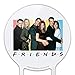 Acrylic Friends It's All About Friends Cake Topper Party Decoration for Wedding Anniversary Birthday Graduation