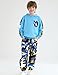 mksodopy Boys Clothes Boy Outfits 2-Piece Long Sleeve Hoodie and Camouflage Pants Boys Clothing for 6-16 Years