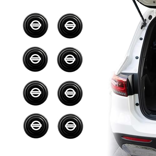 Image of BRAINLE Rubber Shock Absorber for Car Door Protection Guard Accessories and Gadgets, Durable Pads Protectors for Magnite, Qashqai, X-Trail, Juke, Micra, Terrano, Sunny, Kicks, Teana