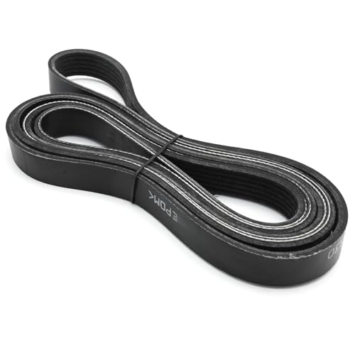 Newnessai 12611636 V-Ribbed Serpentine Belt, Replacement for Chevy Colorado 2004-2012, Replacement for GMC Canyon 2004-2012, Replacement for Hummer H3 H3T 2006-2010