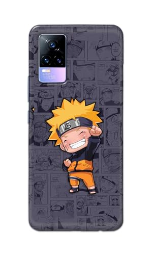Image of Plastic Printfidaa Printed Hard Back Cover Case For Vivo Y73 | Vivo V21E 4G Back Cover (Famous Anime Cartoon Character) -112, Multicolor