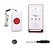 Produktbild LEAGY Wireless Doorbell, Safe Personal Alarm,Wireless Remote Nurse Alert System for Home/Personal Attention Pager 500+Feet Range (Red)