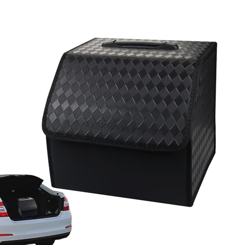 Organizador de almacenamiento de maletero,Organizador de maletero para SUV | Organizador de almacenamiento de maletero para automóvil, diseño plegable en relieve,Accesorios para el coche Organizadores - imagen 8