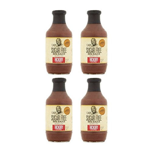 G Hughes Smokehouse Sugar Free BBQ Sauce, Hickory, 18 Ounce