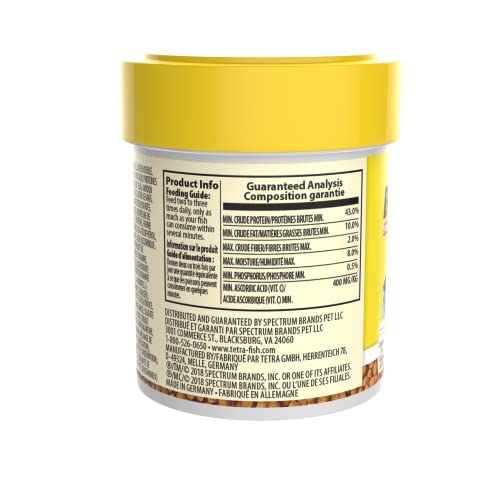 Tetra BettaMin Small Pellets 1.23oz, 34g Orange - Image 5