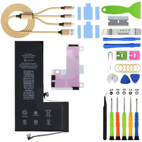 Batterie für iPhone 11 Pro A2215 A2160 A2217 3046mAh Lithium-Polymer Batterie mit Replacement Tool Kits
