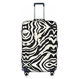 Überlegenes Zeichen: Unser Zebra-Tierkoffer schützt Ihren Koffer vor Staub und Kratzern. Personalisierte Muster machen Ihren Koffer einzigartig, und Sie werden es während Ihrer Reise nicht falsch machen.
