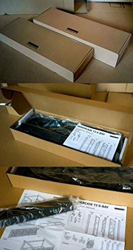 RXFSP Aluminium Mining Rig Frame,Open Air Mining Frame Rig Case 6GPU ETH BTC Ethereum Veddha Minercase T2 Edition,Black - Image 7