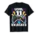 Level 11 Jeu vidéo débloqué pour 11ème anniversaire T-Shirt