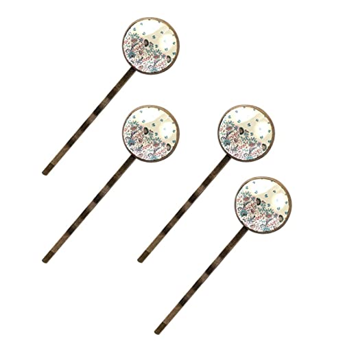 Épingles à cheveux rétro en métal ciselé, accessoires cheveux femme chic