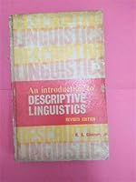 An introduction to Descriptive linguistic B08QJJ7CSV Book Cover