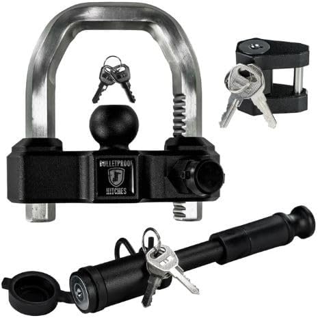 BulletProof Hitches Black Ops Extreme Trailer Lock Set