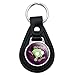 Black Leather Invader Zim Gir Doom Dance Keychain