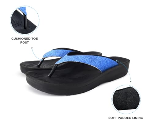 Image of AEROTHOTIC Comfortable Arch Support Flip Flops for Women Orthotic Sandals