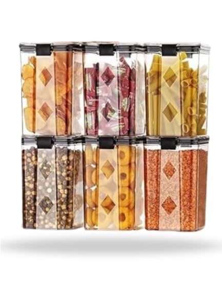 Air Tight Containers for Kitchen Storage Set | BPA-Free Food Stor...