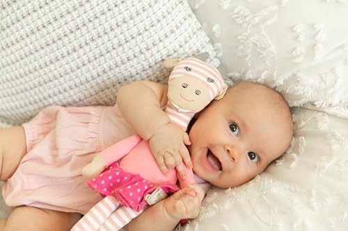 Apple Park Organic Farm Buddies - Georgia Giraffe Plush Baby Toy for Newborns, Infants, Toddlers - Hypoallergenic, 100% Organic Cotton by Organic Farm Buddies - Used condition - US$20.38