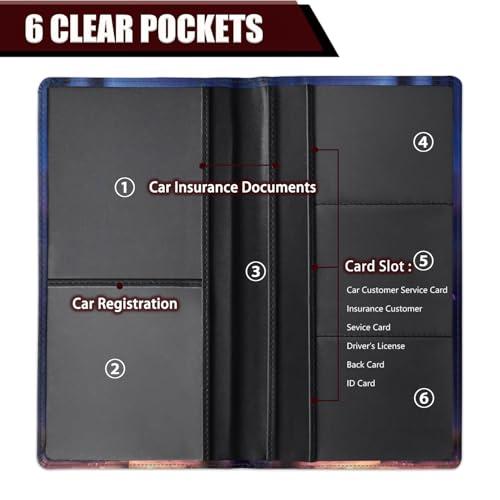 Organizador de Documentos para Auto PU miniatura 2