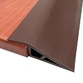 Floor-Transition-Strip Door-Threshold-Ramps 36 inch, Threshold 3/4 to 4/5 in, Thresholds for Doorways, Edge-Reducer Threshold-Transition-Strip for Door/Tile/Floor (Coffee)