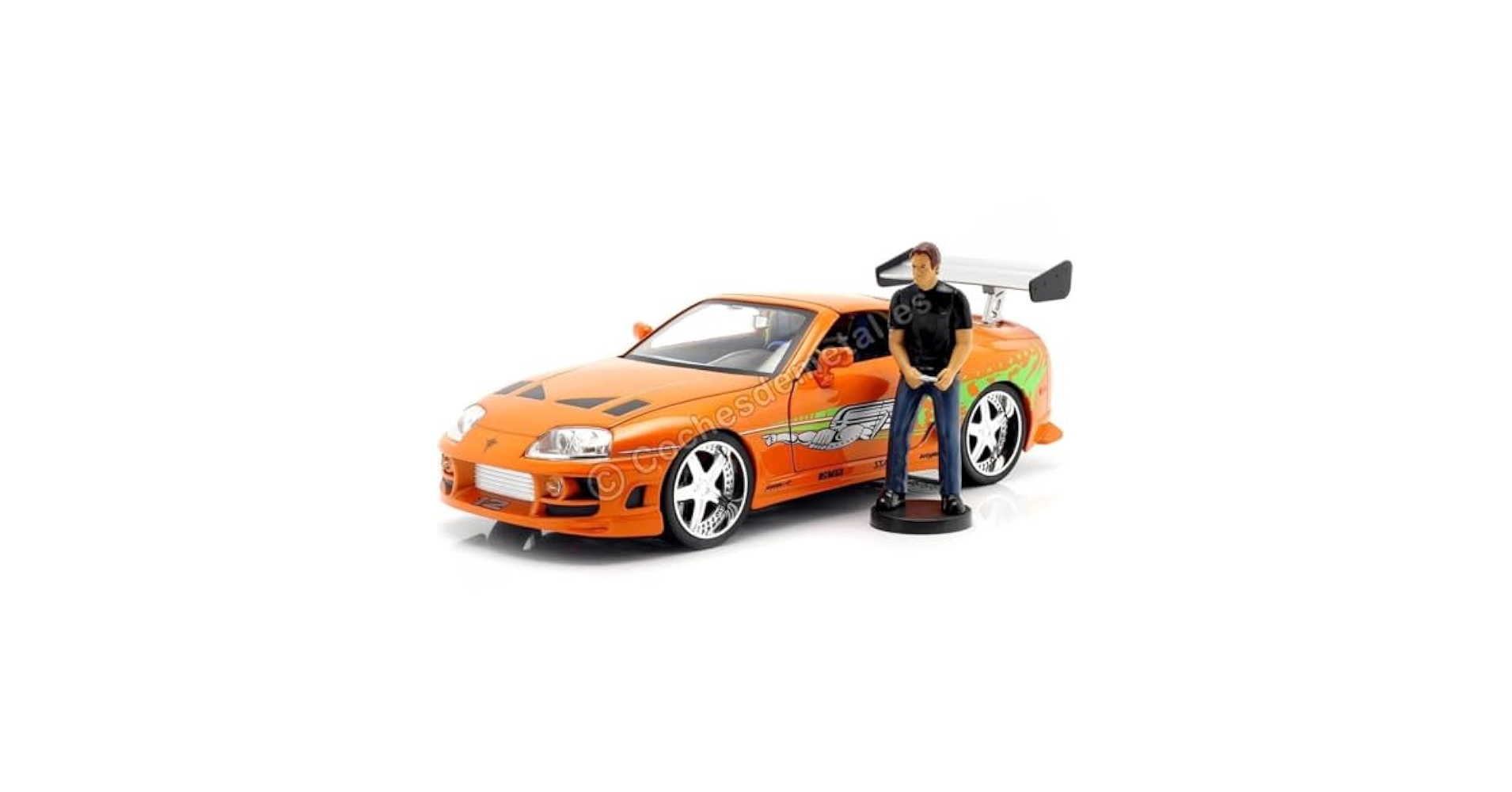 ミニカー JADA 1/18 BRIAN 1995 SUPRA Fast And Furious 1995 Brian's Toyota Supra Hard Top Jada