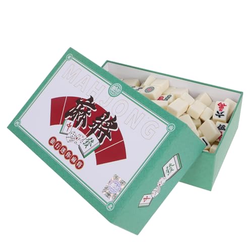 Jeu de Mahjong portable mini Milisten avec boîte pour voyage