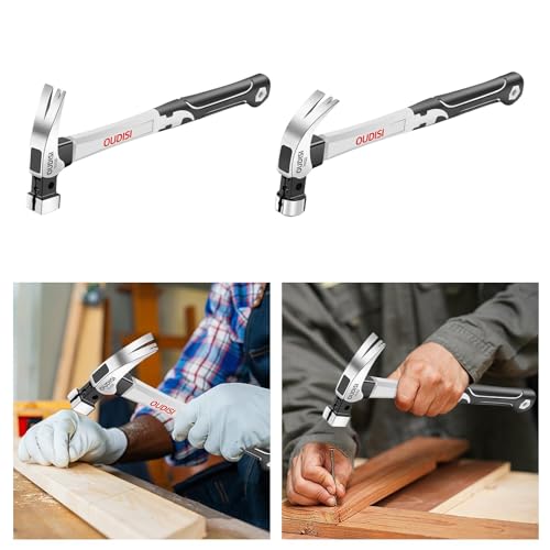 Image of Claw Hammer Multi Function with Handle Mini Hammer for Tent Stakes House DIY Square Head
