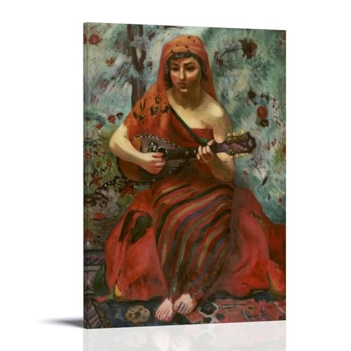 Mandoliniste Manguin impression sur toile idée cadeau décoration culturelle