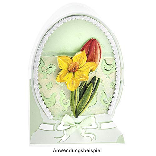 Bordjes paasfiguren - 8 stuks - ø18 cm