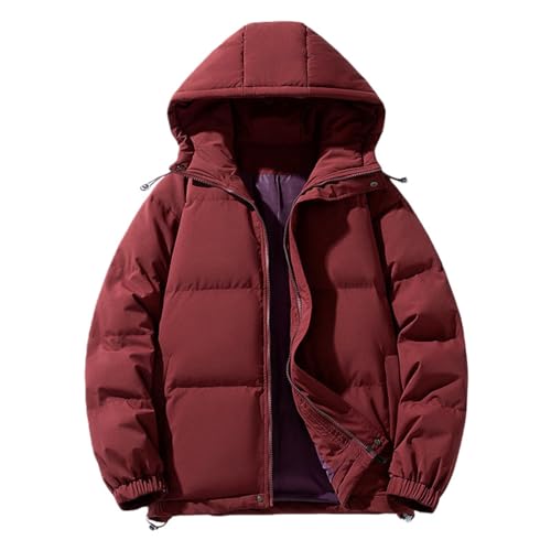 Veste d'hiver homme rembourrée et chaude avec sa grande capuche épaisse