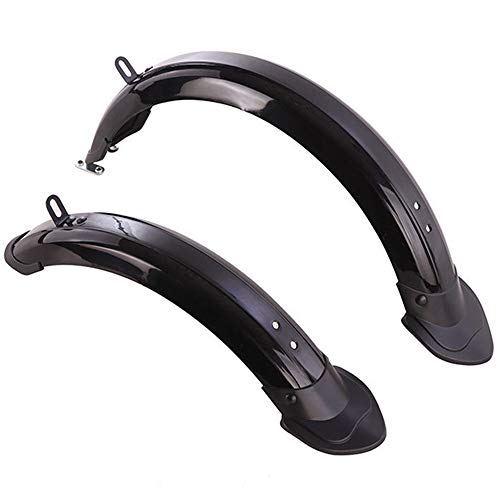 Mhui Mudguard Folding Bike Fenders 1 Set For Bike Lithium Battery Folding Bike Tyre Mudguard Fenders Set #TOP2