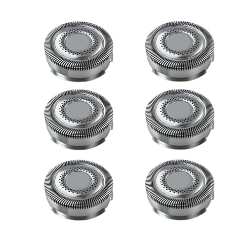 FMCUVBFR Cuchillas De Repuesto SH91, Compatibles con Philips, Compatibles con Norelco, Afeitadoras Eléctricas Serie 9000 (S9xxx), S9985, S9987, SP981X, SP9820, SP986X, SP9861, SP9863(6pcs)