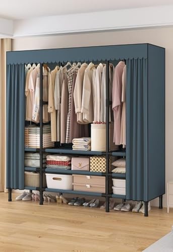 [Ambety] ���[�h���[�u �J�o�[�t�� �N���[�[�b�g �t�@���V�[�P�[�X ��� ��e�� �g�ݗ��Ă��ȒP �����o���t�� �t�@�b�V���� ��? �h�� �h�o �h�� �ϗp �ߗގ��[���b�N ���w�X�g���[�W �F���T�C�Y�����낢�� (�u���[,�y�����o���Ȃ��z140*45