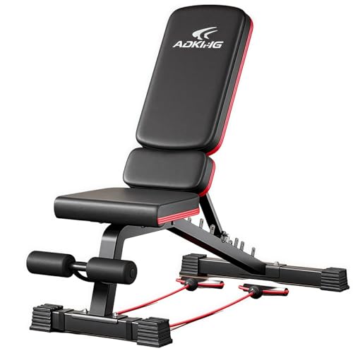 Quxxuol筋トレベンチ 腹筋ベンチ 筋トレ椅子 腹筋マシーン トレーニングベンチ 腹部と背中の運動をサポート、多段階調整、折りたたみ式収納、家庭用筋力トレーニングツール 自宅、ジム、ヨガスタジオでの使用に適しています (ブラック,12in1 ブラック(